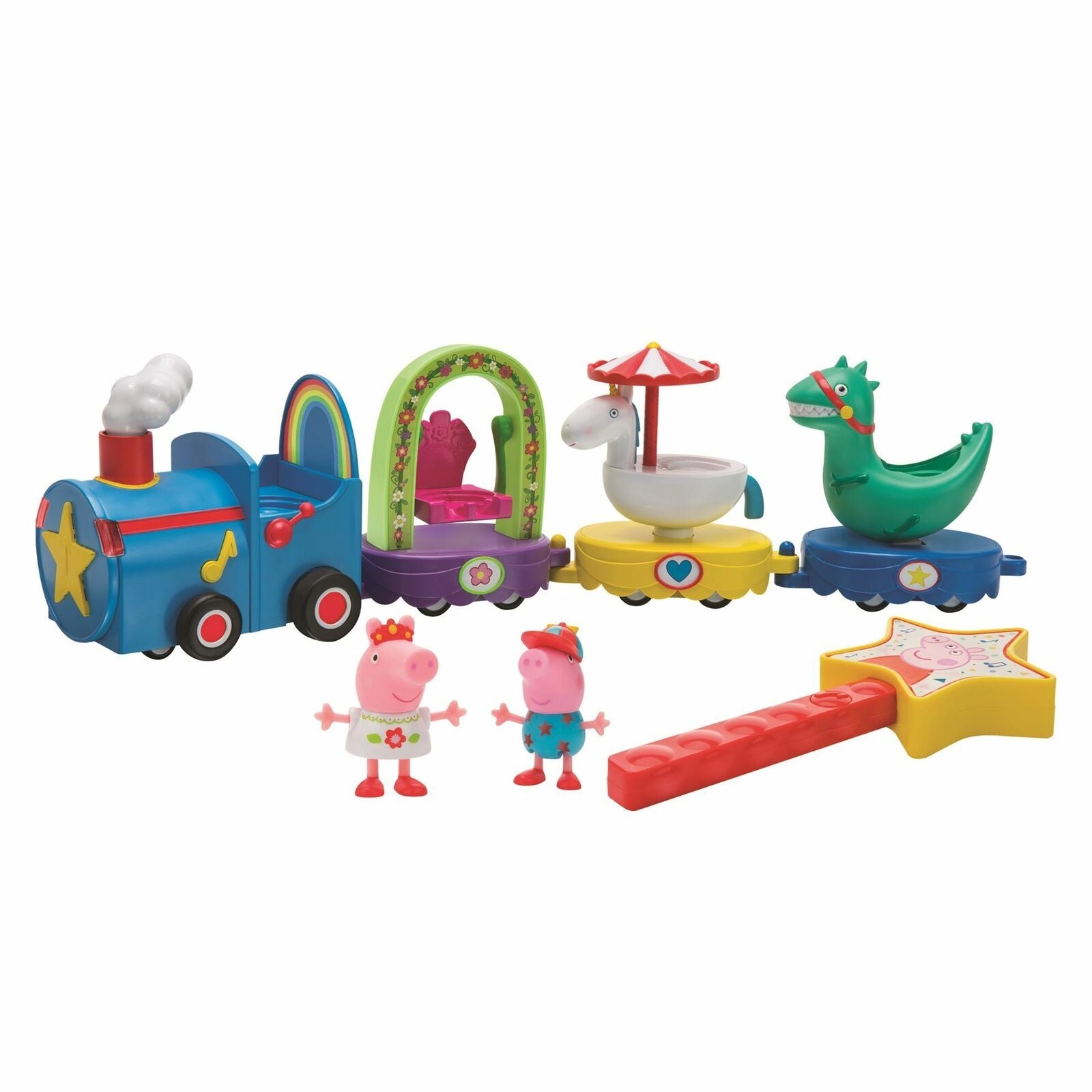 PEP0635 Peppa Pig Peppa's Magical Parade Playset with Figures Age 2+