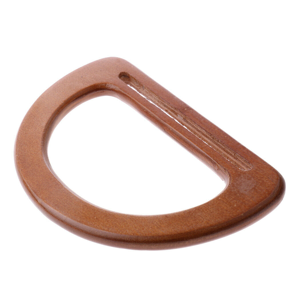 2 Pieces Of Bag DIY Wooden Bag DIY Part Accessories Bag