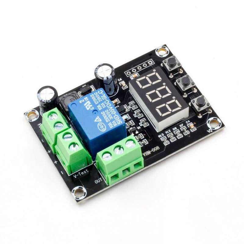 Battery Charging and Discharging Module, Integrated Voltmeter Undervoltage