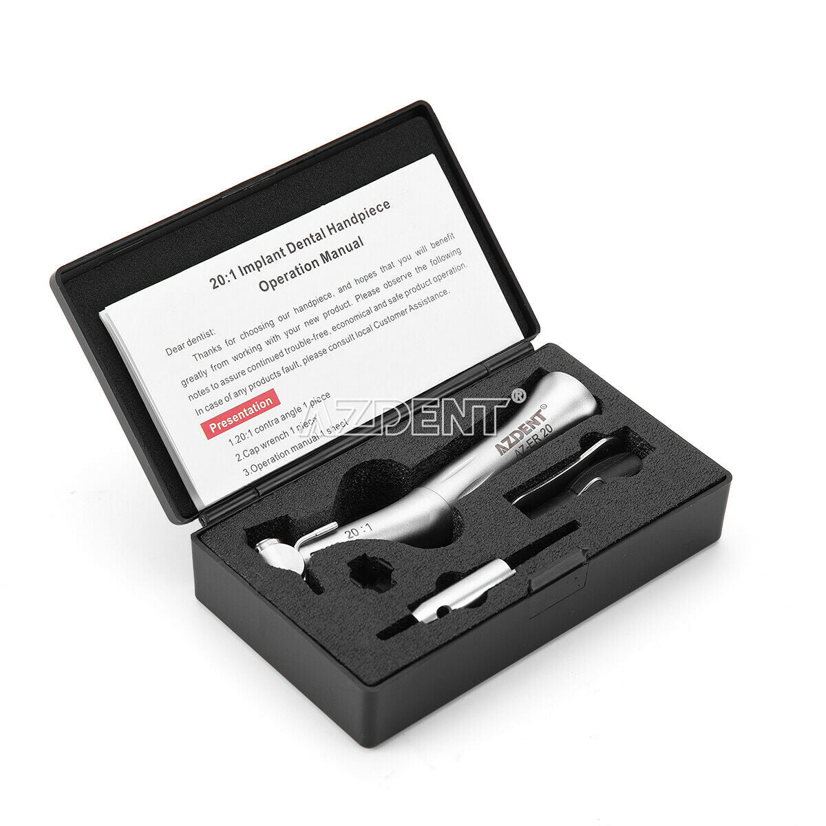 5xNSK Style Dental Implant Reduction 20:1 Slow Speed Contra Angle Handpiece