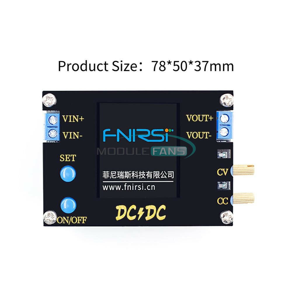 0.5-30V 35W 50W DC-DC Buck Boost Converter Module Adjustable CC CV Power Supply