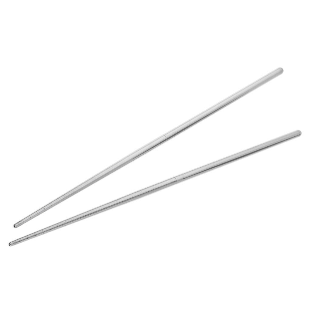 Outdoor Cutlery Set Stainless Steel Bowl Chopsticks Spoon Foldable Camping