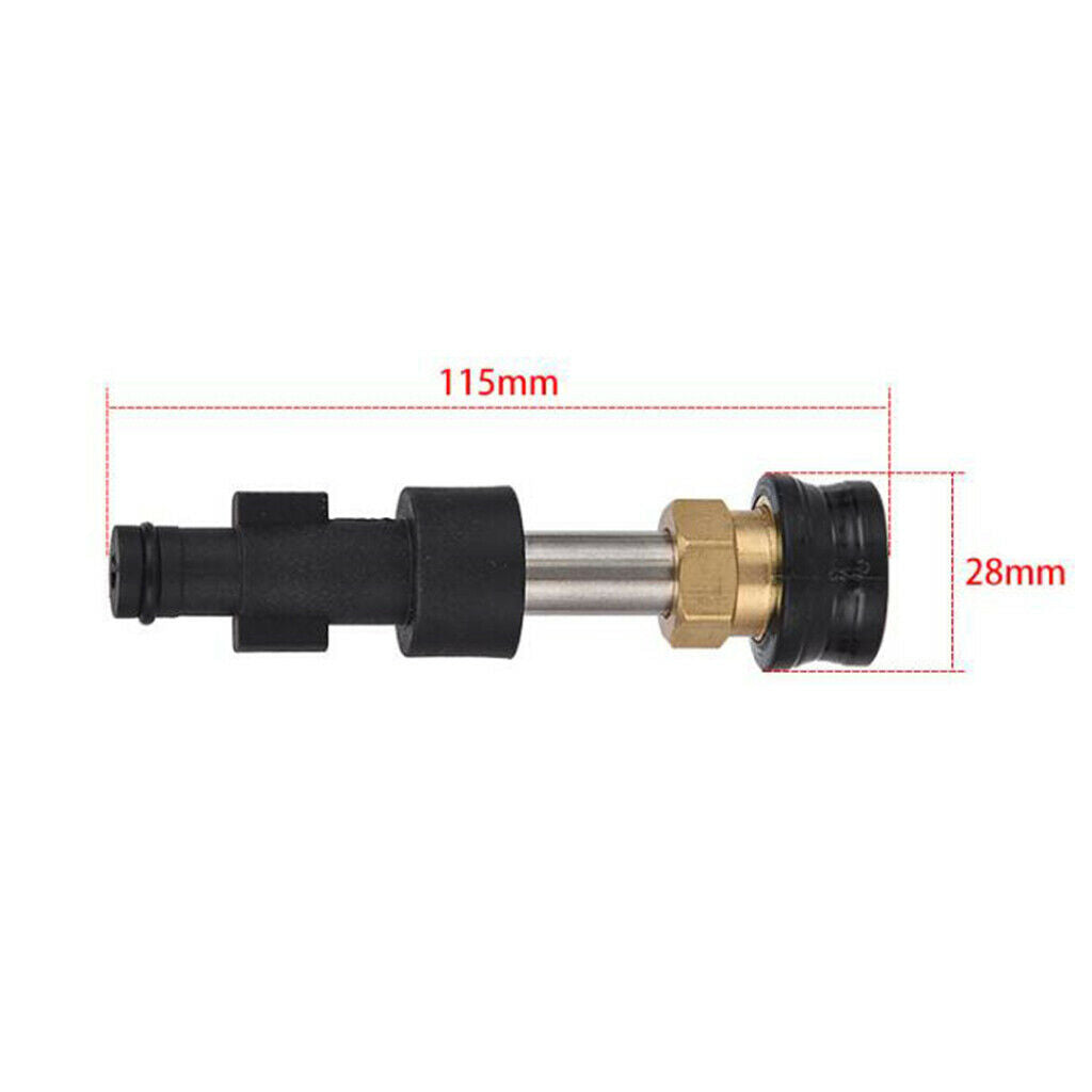 1/4 Inch Pressure Washer Jet Adapter fit for APACHE Washer Cleaning Foam Pot