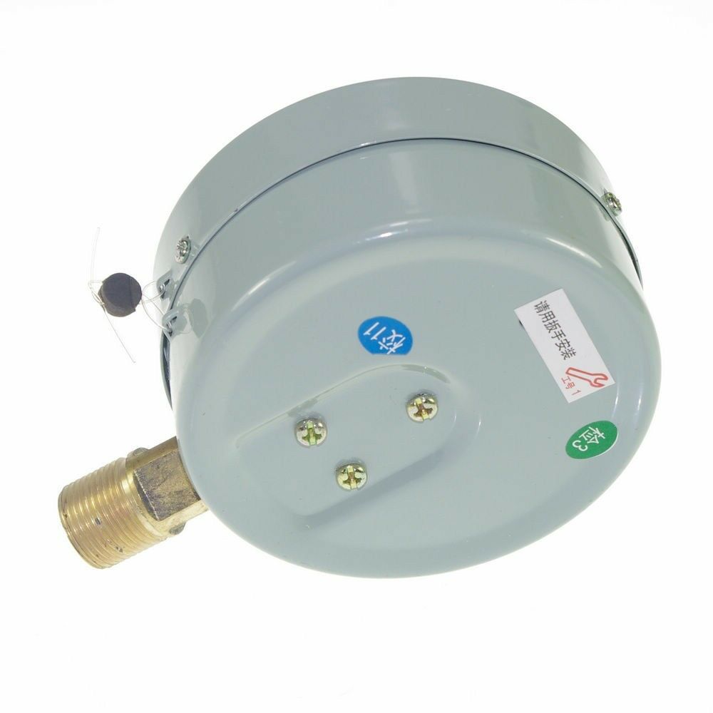 Water Oil Hydraulic Air Pressure Gauge Universal GaugeM20*1.5 100mm Dia 0-1Mpa