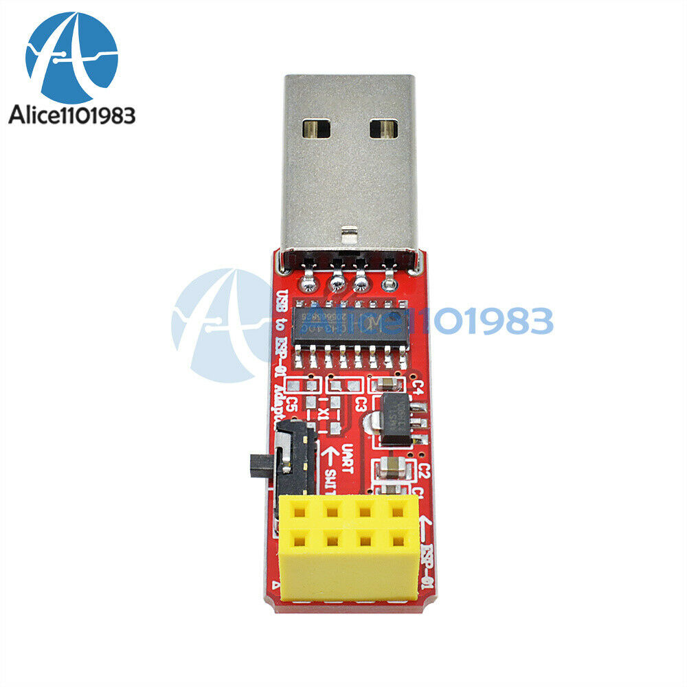 4.5V-5.5V USB to ESP8266 ESP-01 Wireless Wifi Adapter Module with CH340G Driver