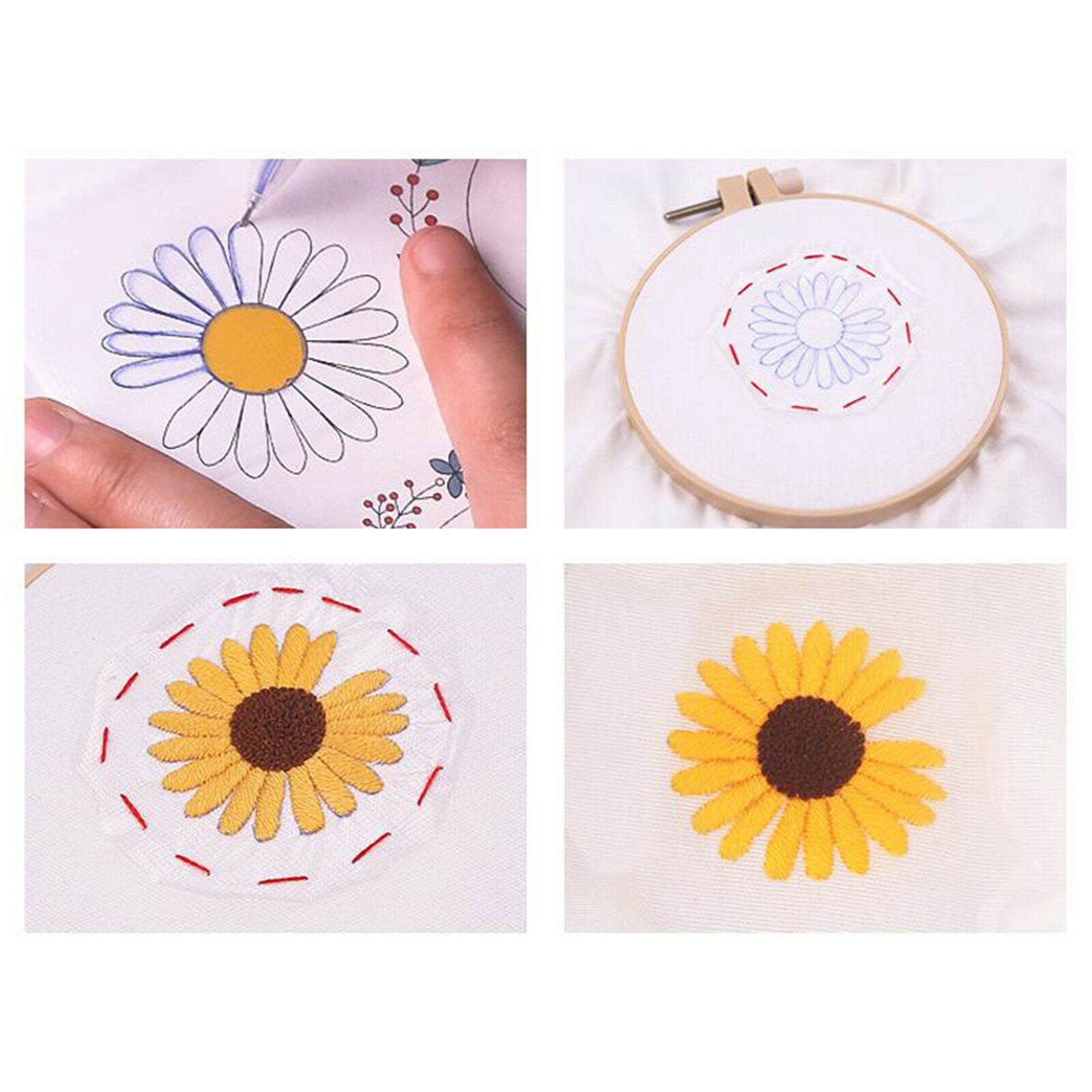 10x Water Soluble Embroidery Stabilizer 20x20" Cross Stitch for Home Sewing