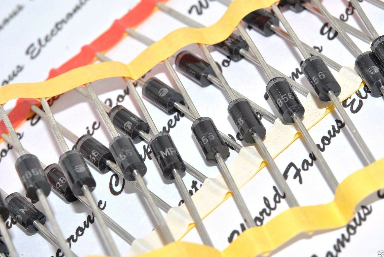 10pcs - FAGOR MR856 600V 3A FAST RECOVERY POWER RECTIFIER DIODE