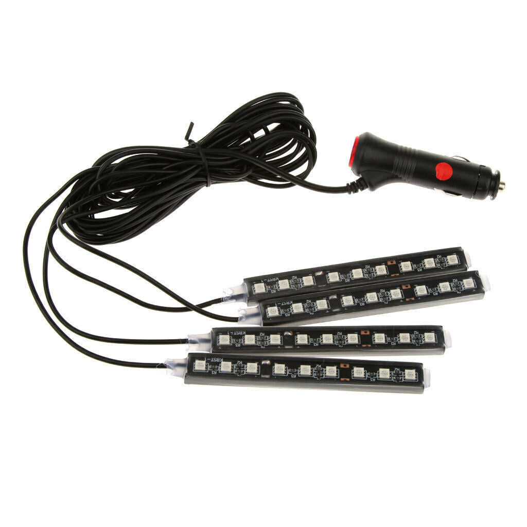 12V Colorful Car Interior Dash Floor LED Lights Atmosphere Lamp