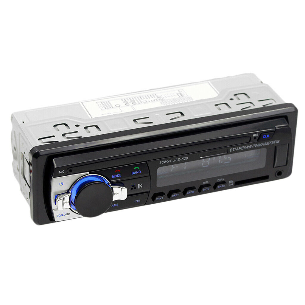 Bluetooth 4 x 60W Car Stereo Radio MP3 Player FM SD TF AUX In-dash JSD 520