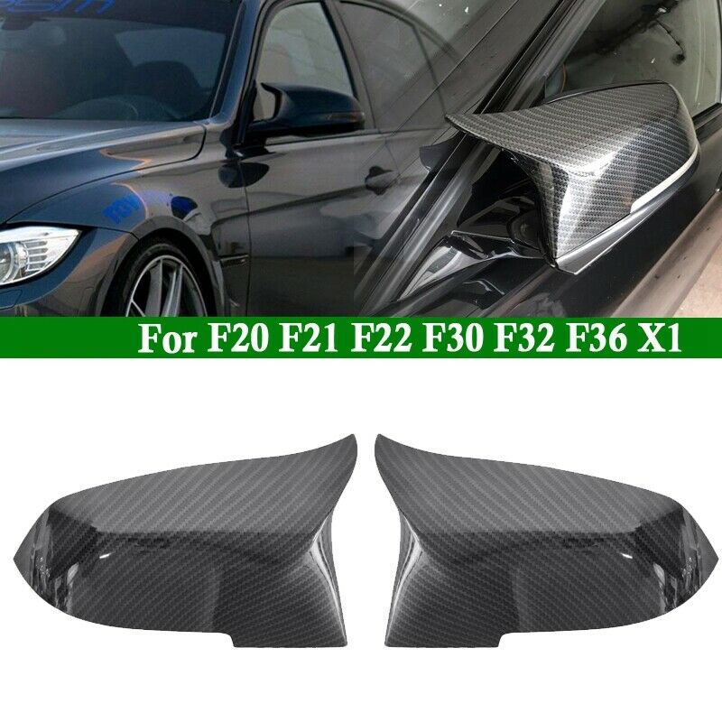 Carbon Fiber Car Rearview Mirror Cover Side Mirror Cap Replacement For- F20 Q5B5