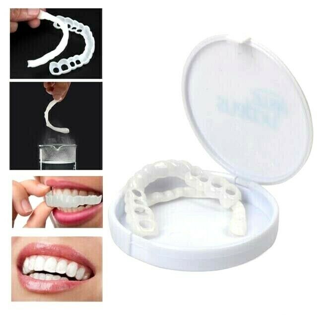 Magic Teeth Brace Temporary Smile Comfort Fit Cosmetic Denture Teeth Dent