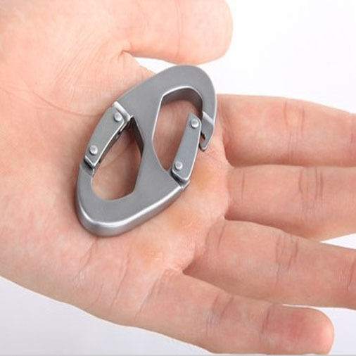 Lot 5 PCS 8-Shaped Carabiner Clip Hook Key Chain Portable Camping Hiking