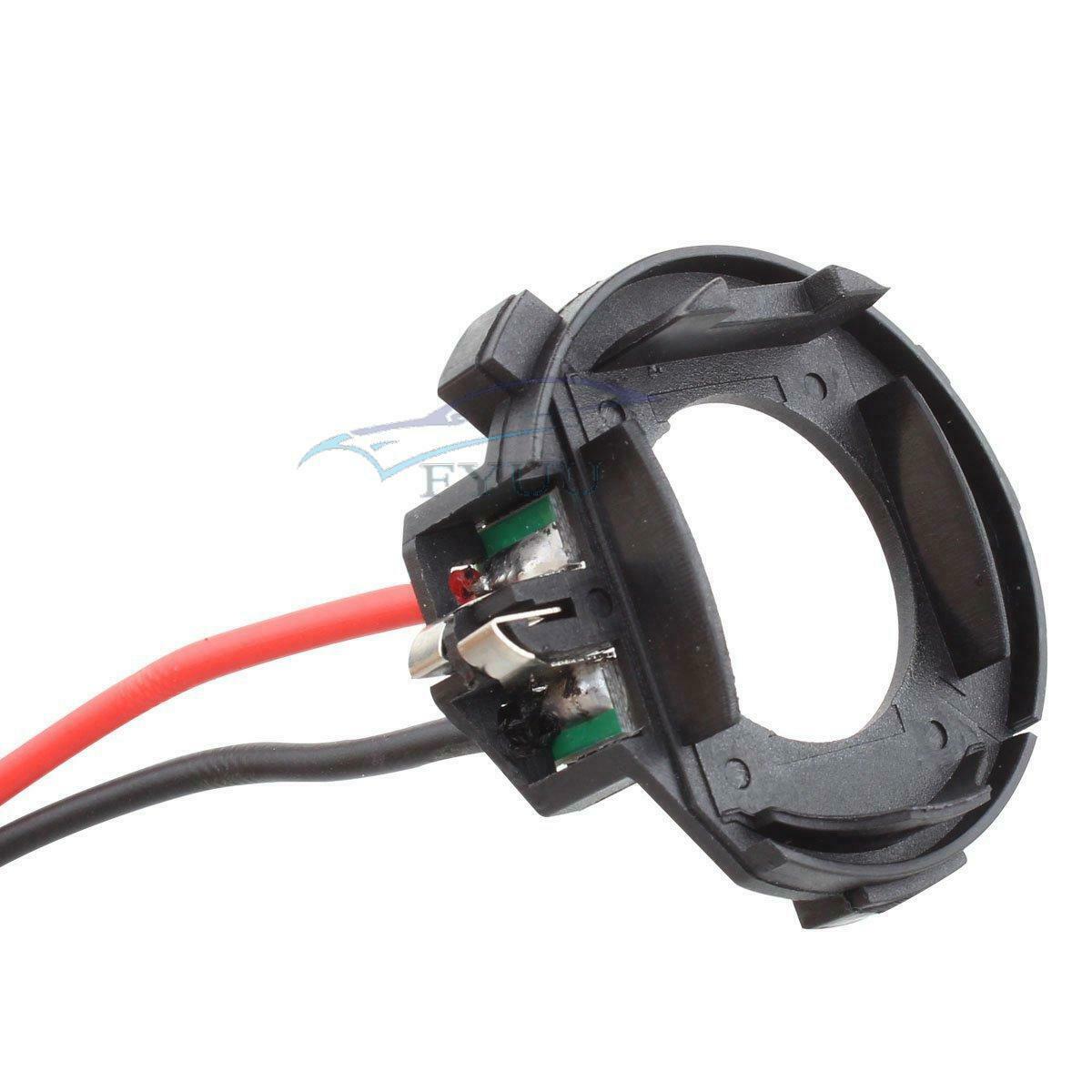 For MK6 MK7 JETTA Touran NOT FOR With Fans H7 LED Headlight Bulb Adapters 2 Pcs