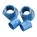 Pair H1 LED Halogen Headlamp Headlight Holder Socket Retainer Adapter Kit