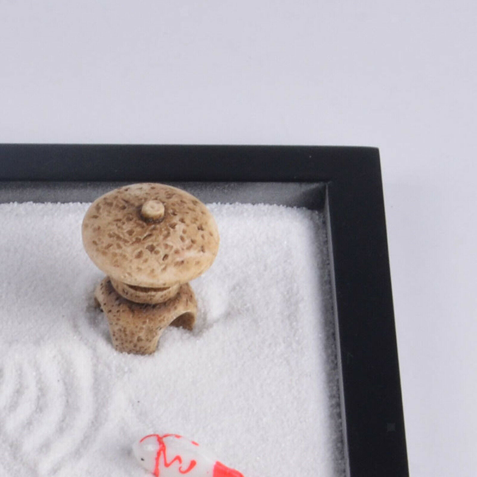 Tabletop Meditation Zen Garden Kit Rock Sand Garden for Home Offfice Decor