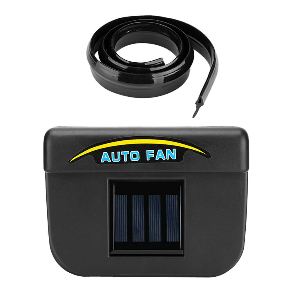 Solar   Power   Car   Cooler   Fan   Vehicle   Air   Vent   Exhaust   Fan