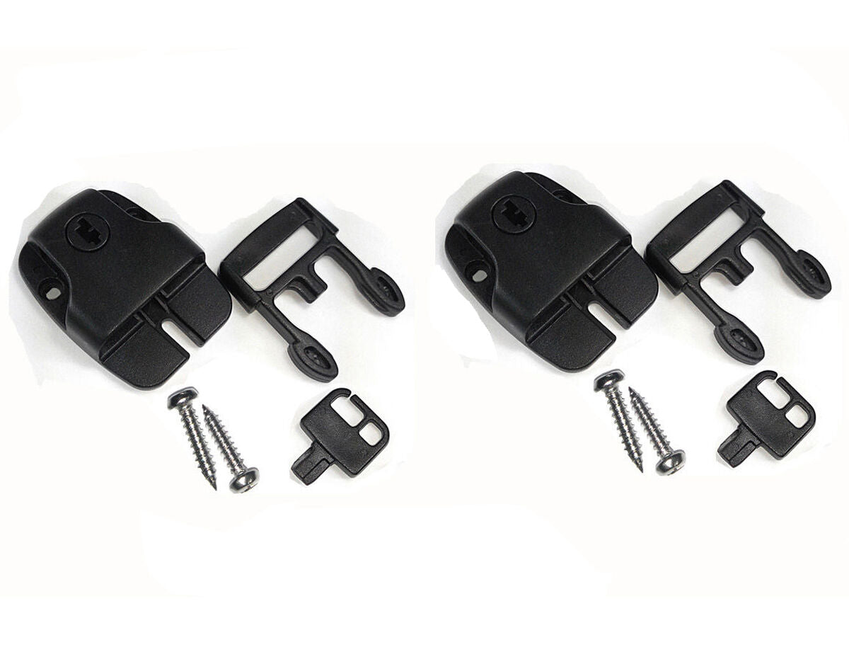 2pcs Spa Hot Tub Cover Broken Latch Repair Kit Clip Lock with key and hardware