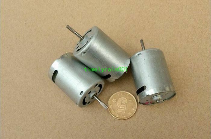 1pcs DC7.2V-12V 370 motor 24.4*30.7MM High speed and high torque motor 45500rpm