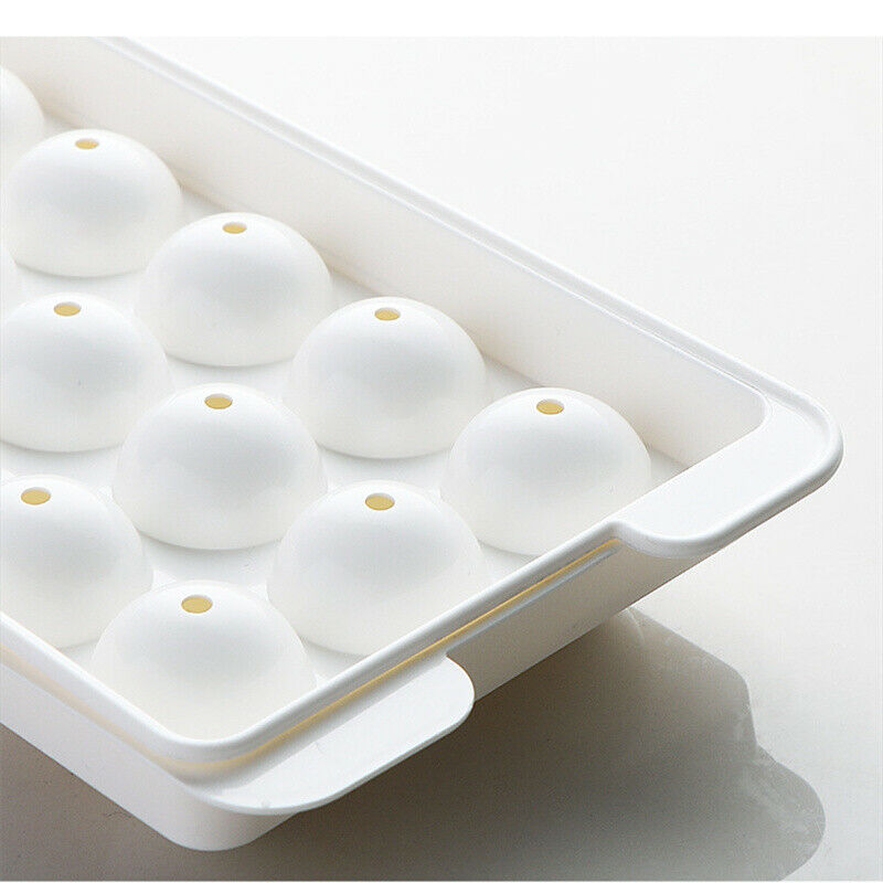 Round Ice Ball Maker Summer Plastic Large Ice Cube Mold Ball Shaped Mould.l8