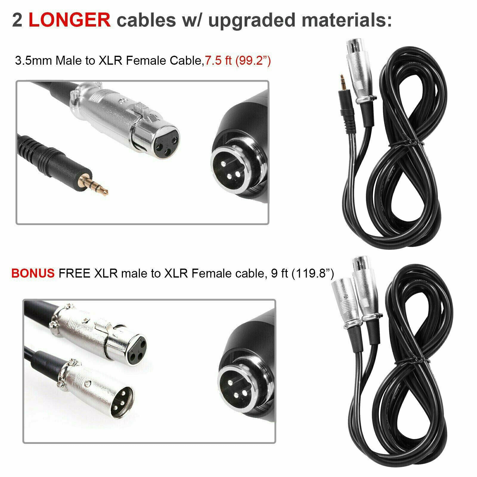 BM-800 Professional Studio Condenser Microphone Kit Cardioid Mic USB Cable