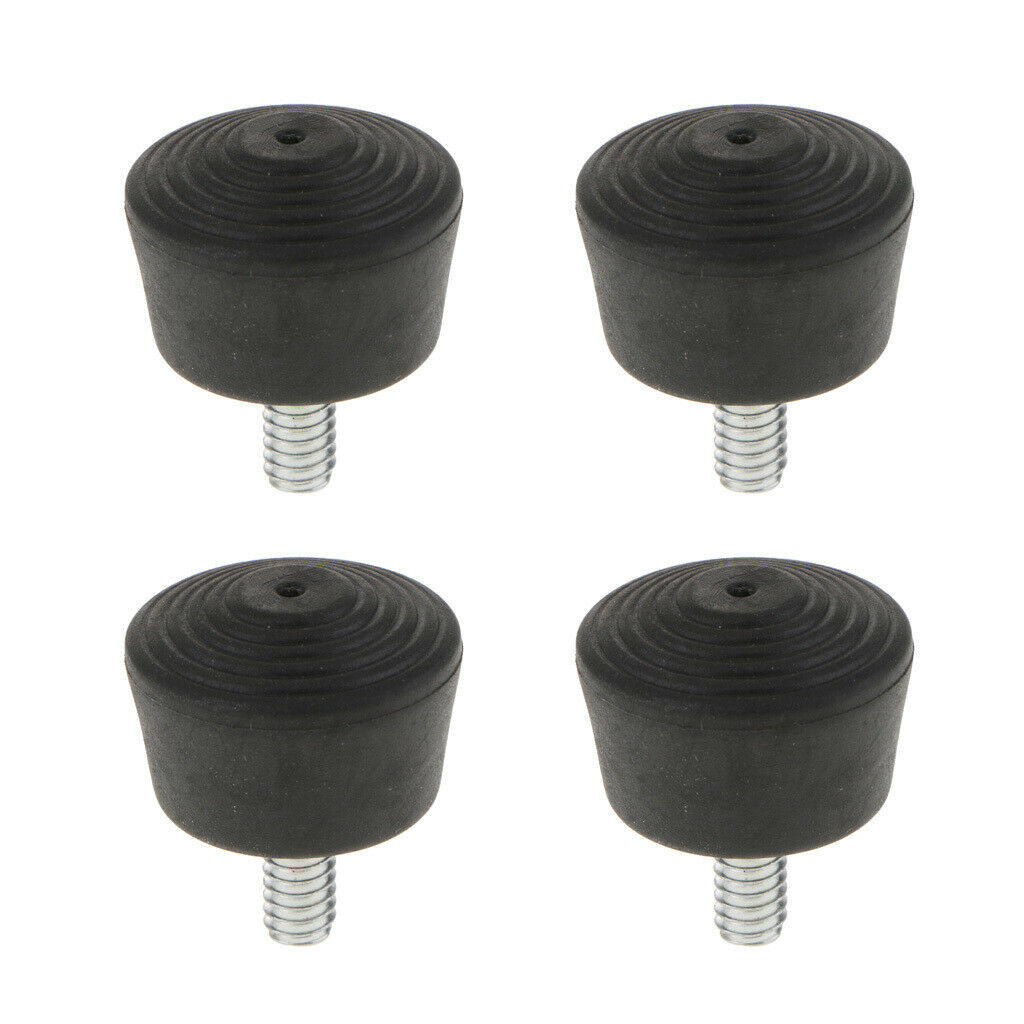 4 Pcs Tripod Feet Monopod Foot with 1/4 Screw for Nikon Manfrotto Bionano