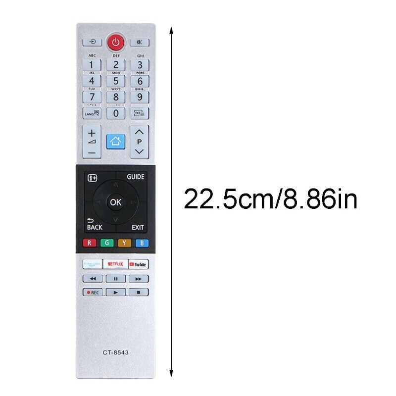 CT-8543 Remote Control for Toshiba LED  TV for CT-8517 CT-8528 CT-8516 CT-8536N7