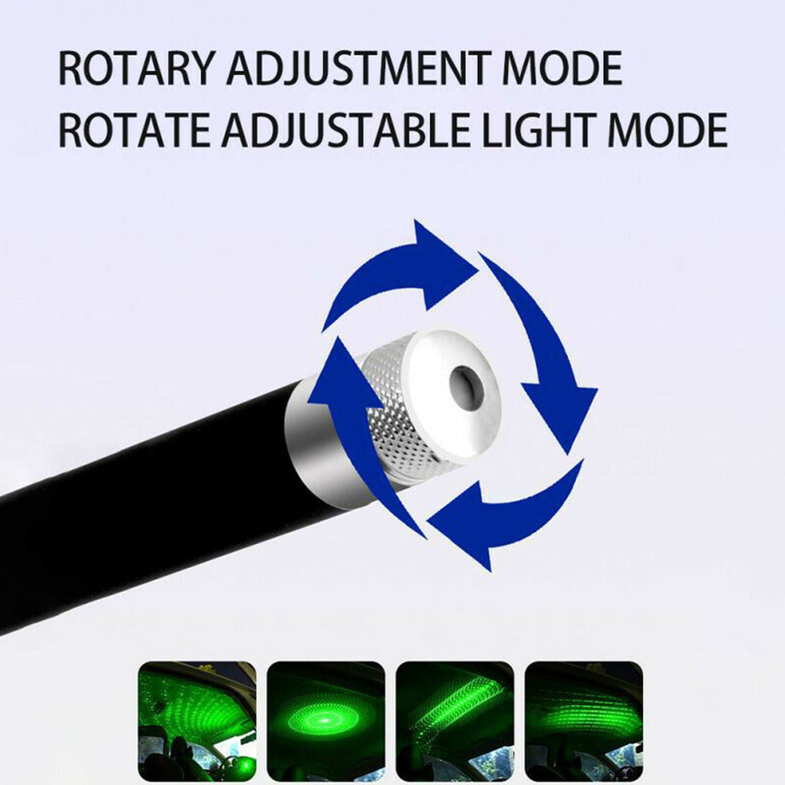 USB Car Roof Light Romantic Night Lamp Atmosphere Lamp for Wedding Birthday Day
