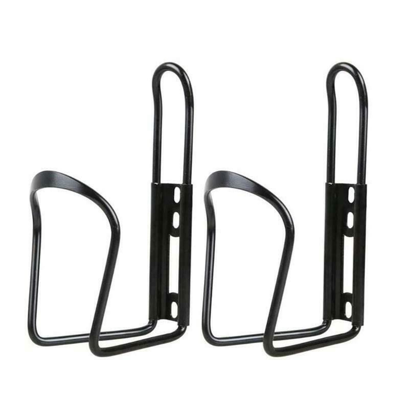 2 Packs Durable Water Bottle Cages, Basic MTB Bicycle for Outdoor Activities