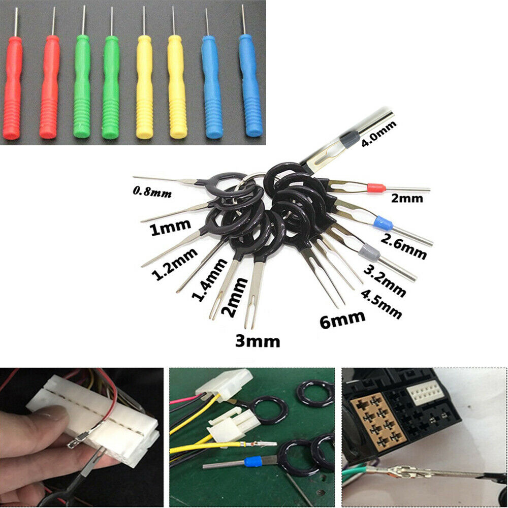 20x Car Terminal Removal Tool Wire Harness Terminal Extraction Withdrawal Needle