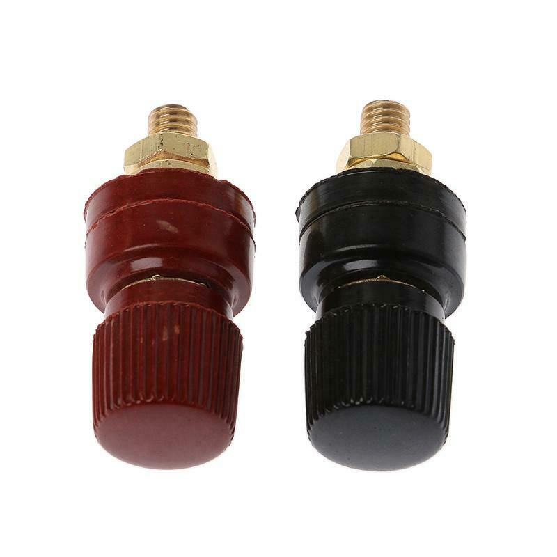 1 Pair 6mm 333 Binding Post For Power Amplifier Terminals AC Power Audio Adapter