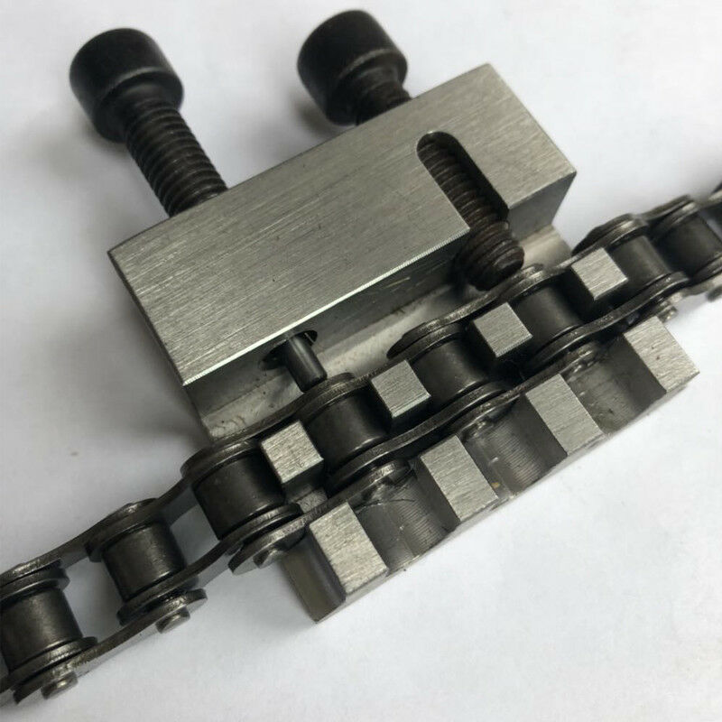 Motor Bike Chain Splitter Breaker Riveting Kit Heavy Duty Link No40/41/420 Solid