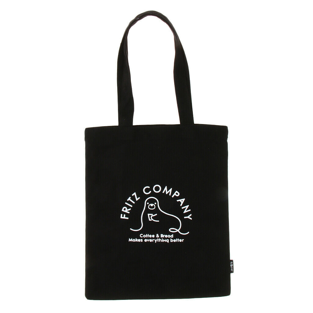 Stylish Women Sea Dog Print Casual Canvas Tote Bags Satchel Handbag Shoulder Bag