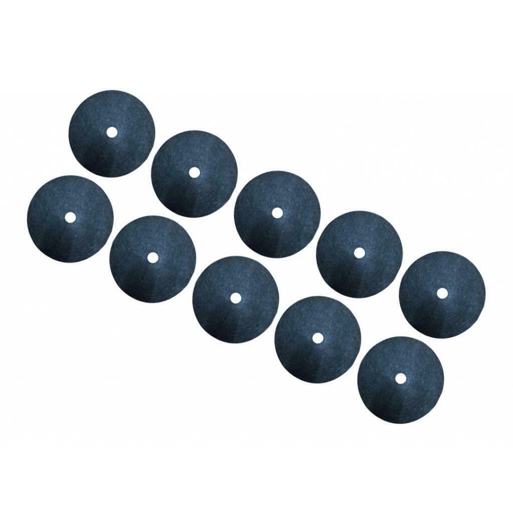 20Pcs Mulch Tree Rings Weed Control Barrier Cloth Tree Protector 25cm Black