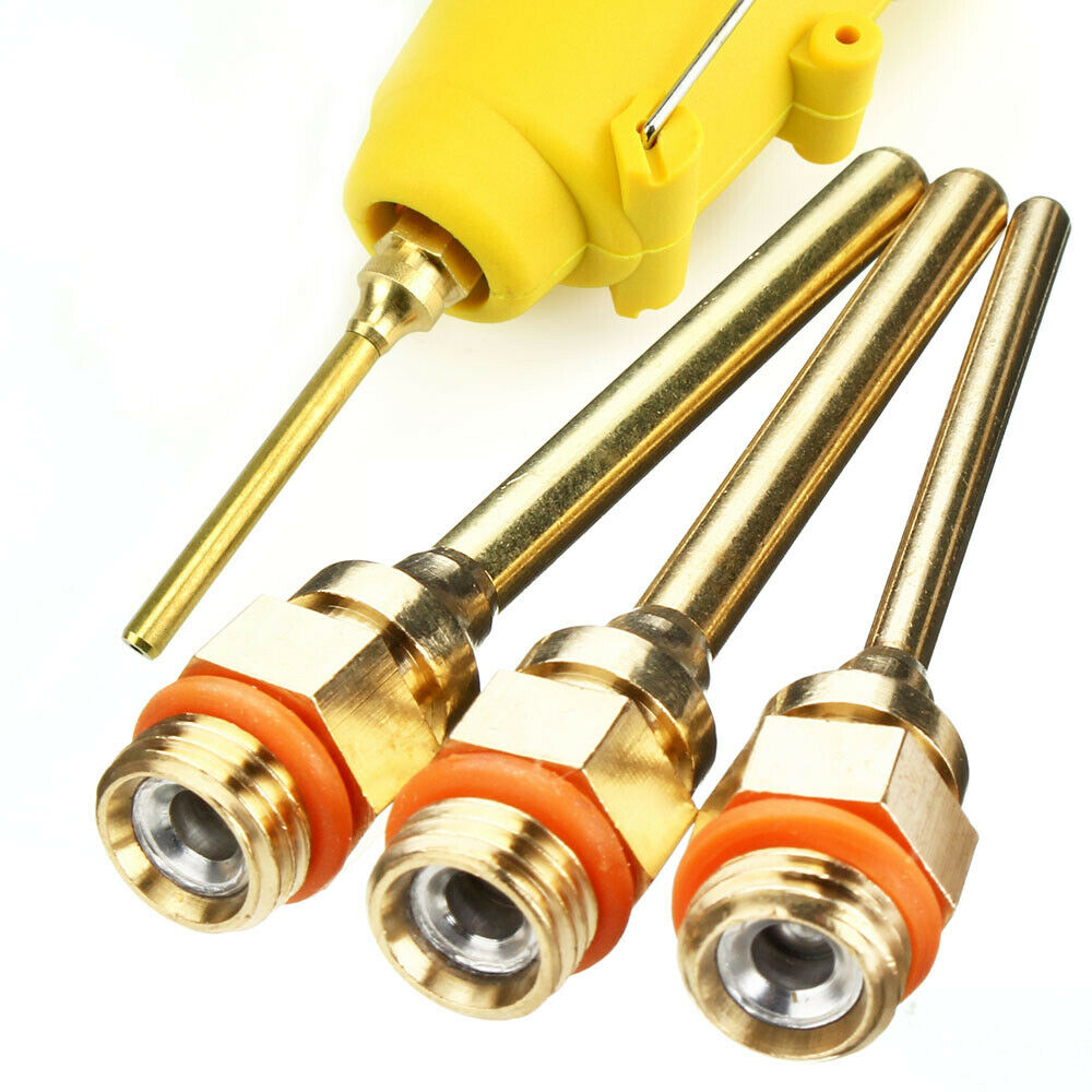 4Pcs 70mm(2.76 inch) Durable Brass Hot Melt Glue Gun Nozzle Long Nozzle +Wrench