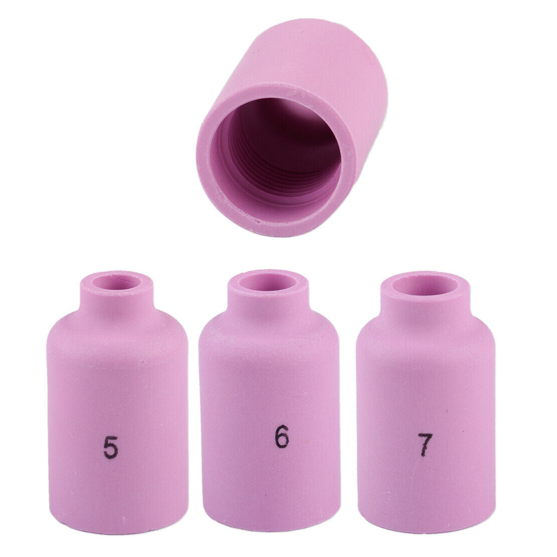 4x Ceramic Cup Nozzles 10N49 10N48 10N46 Fit for WP17 18 26 TIG Welding Torch An