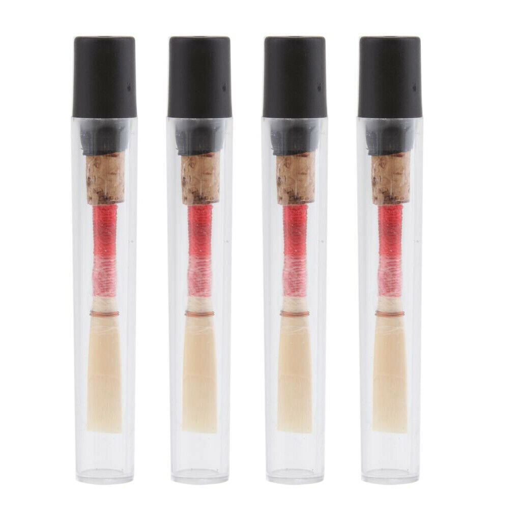 4 Packs Handmade Oboe Cork Reed Oboe Instrument Replacement Parts 82mm