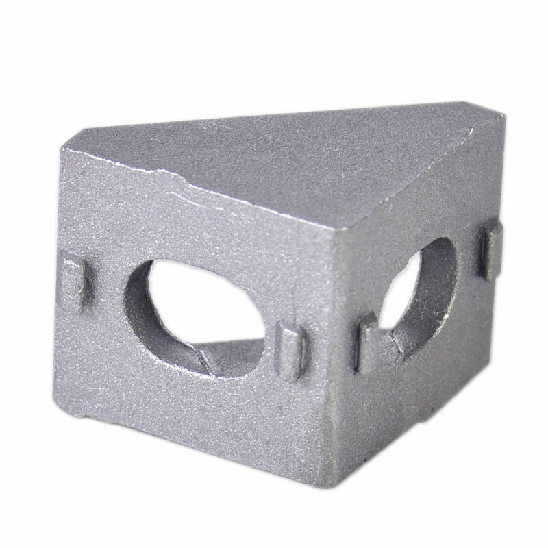 Corner Bracket Aluminum Connecting Fastener For Series Extrusion