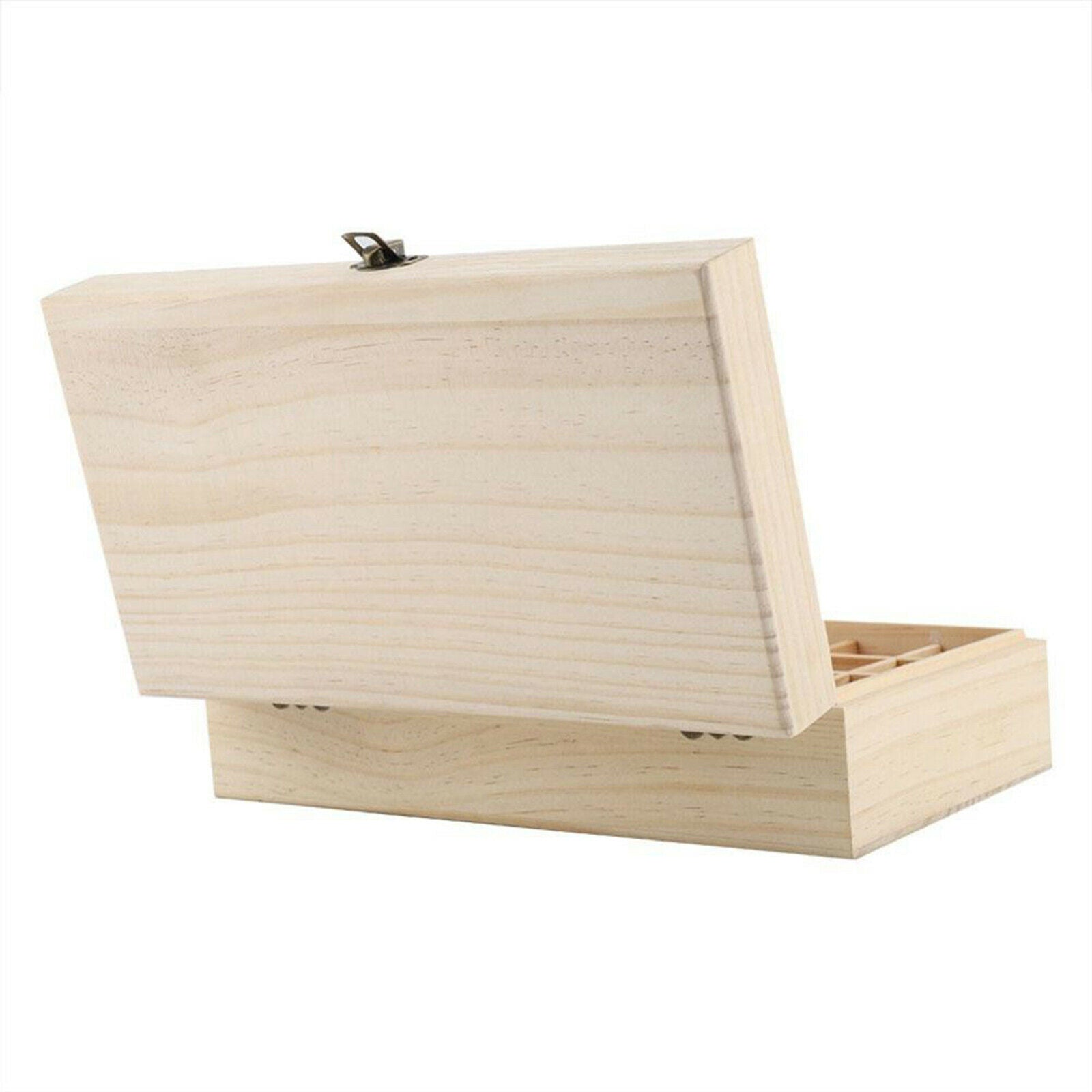 Essential Oils Wooden Storage Box for 5 10 15 Oil Bottle Aromatherapy Holder