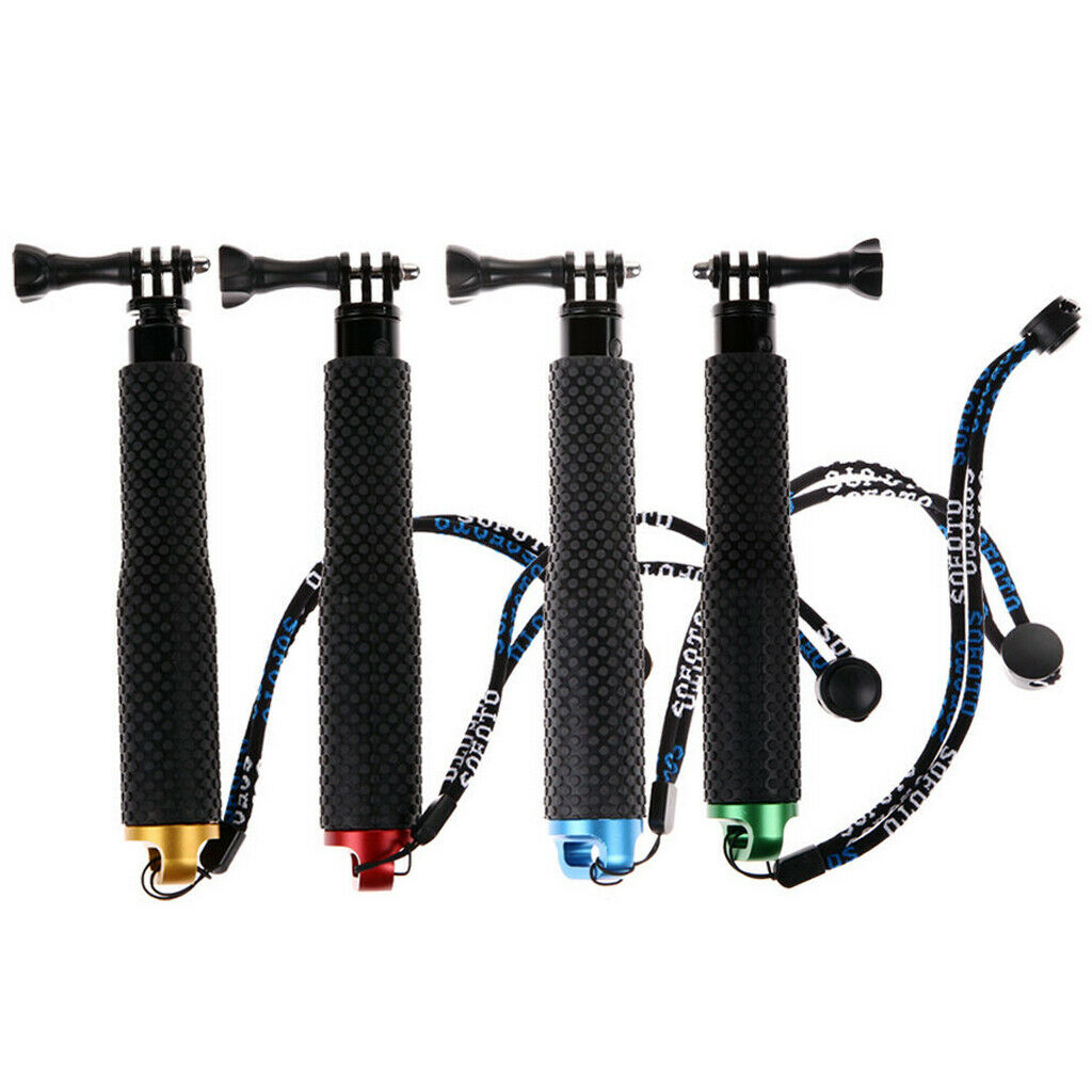 Extendable Handheld Monopod Tripod Selfie Stick Pole for   Hero 4 3 Blue