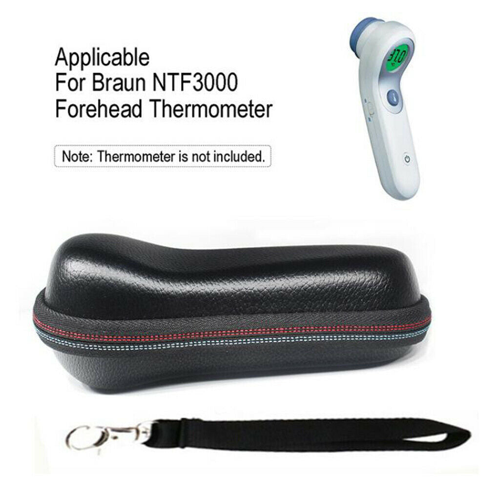 Thermometer PU Hard Case for Non-Contact Thermometer Portable Bag for Device