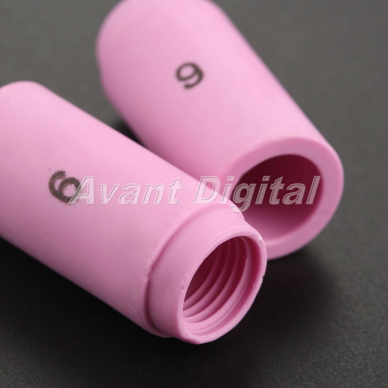 10PCS TIG Welding Ceramic Cup Nozzle 13N10 #6 Torch 9 20 3/8" Orifice Accessory