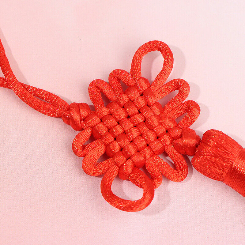 10Pc Chinese Knot Tassel Fringe Pendant DIY Craft Material Decor Accessor.l8