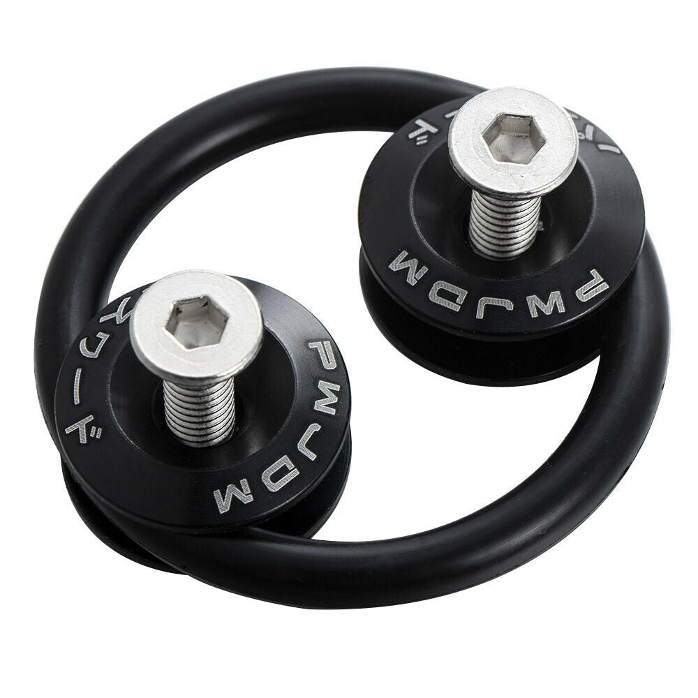 For Car Bumper Hatch Lids JDM Quick Release Fasteners Fixed Buckle Nut Aluminium