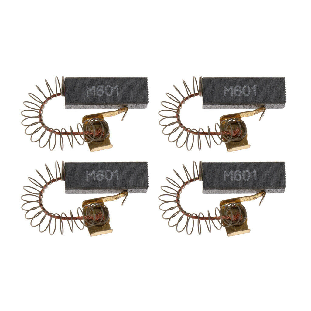 4x Electric Motors Repair Carbon Brushes For Hair Dryer Parts Mountings 32mm
