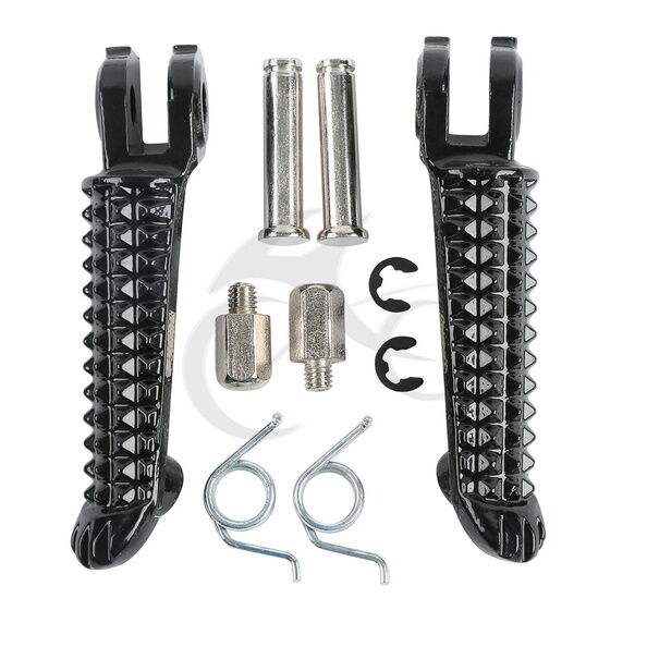 Front Rider Driver Footrests Bracket Fit For Yamaha YZF R1 YZF-R1 2007-2008