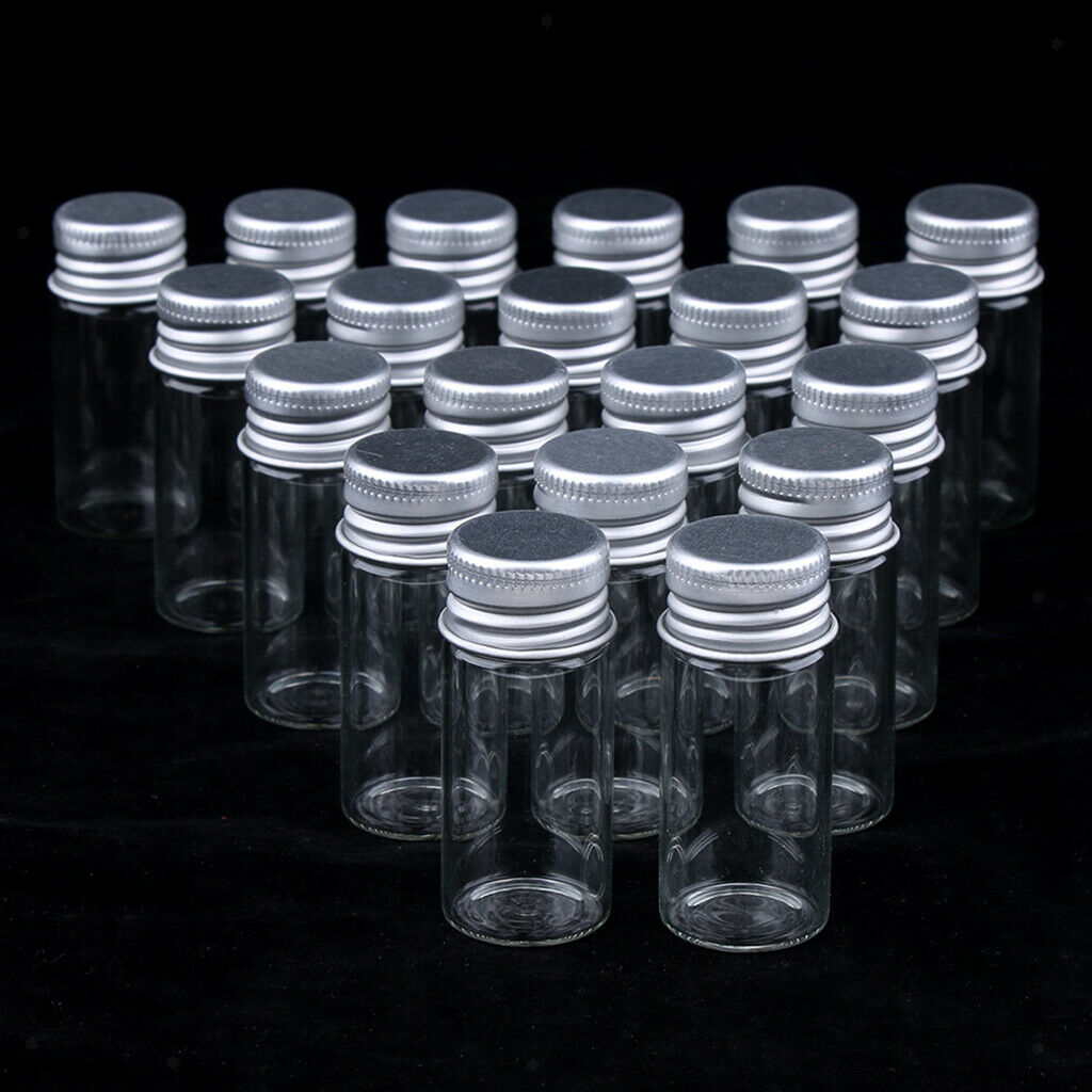 20 Pcs Cosmetic Container Refillable Round Jars for Cosmetic Travel - 10ml