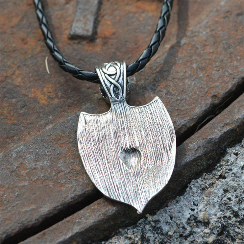 Norse Viking Amulet Pendant Necklace Compass Talisman Jewelry Punk Amulet Gifts