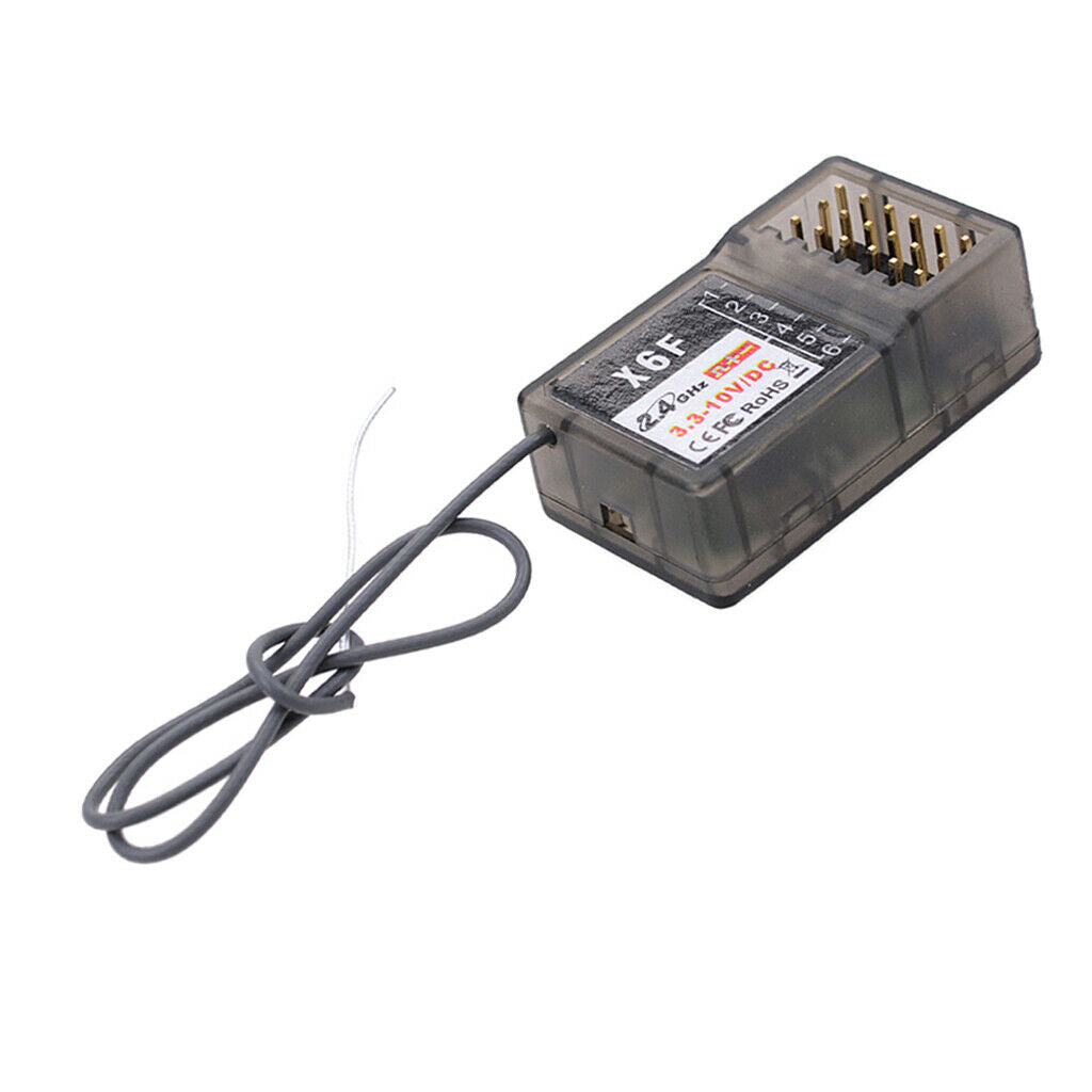 6CH 2.4G X6F Receiver for ZD Racing Dumborc surpass Transmitter Spare Parts