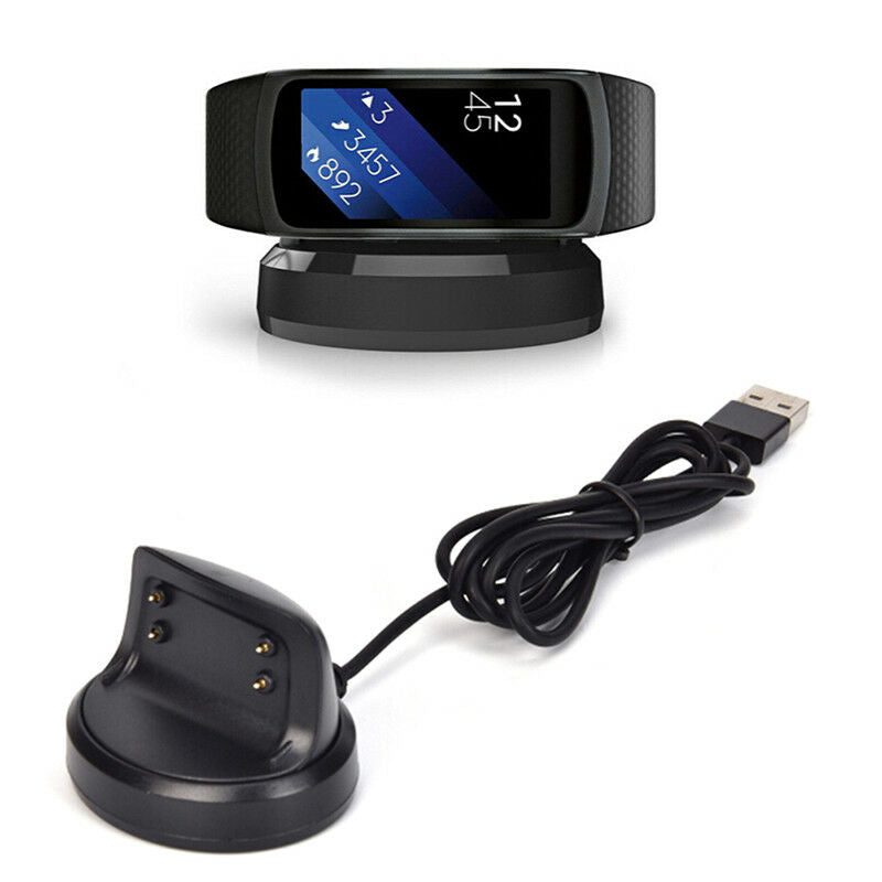 3.28ft Charger Dock Base Adapter Cable For Gear Fit2 SM-R360 Pro R365 Wat Nf Tt