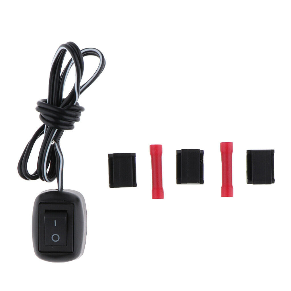 Motorcycle Car Truck 12V/24V 2 Position Rocker Toggle Switch Latching On Off